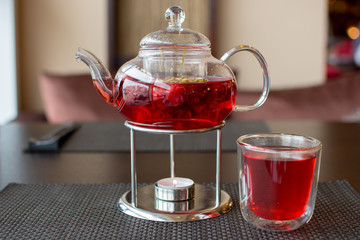 Raspberry tea