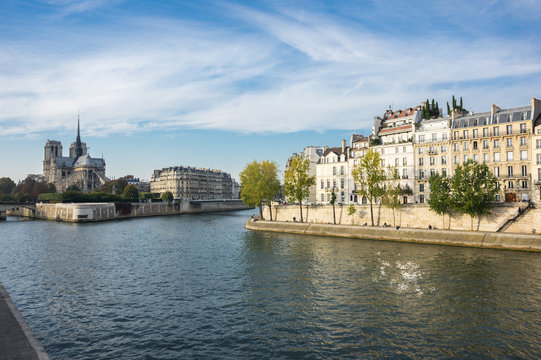 The river Seine in Paris