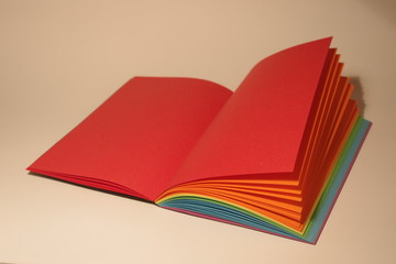 bloc-note de couleurs