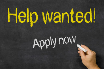Fototapeta premium Help wanted