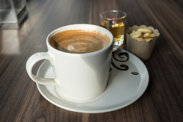 Cappuccino coffee set