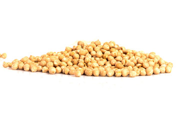 fruit chick peas isolated on white background