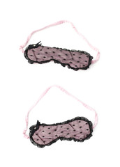 Sleep mask blindfold isolated