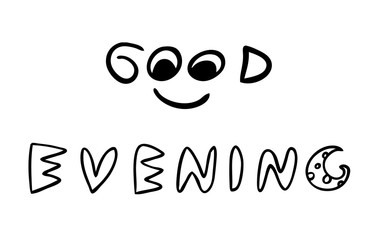 word design good evening