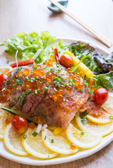 Spicy Grilled Beef Salad
