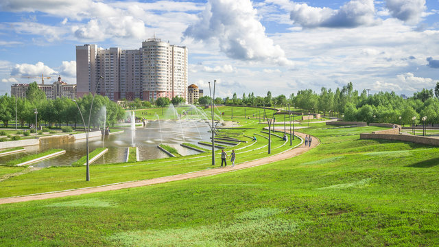President Park in Astana, Kazakhstan
