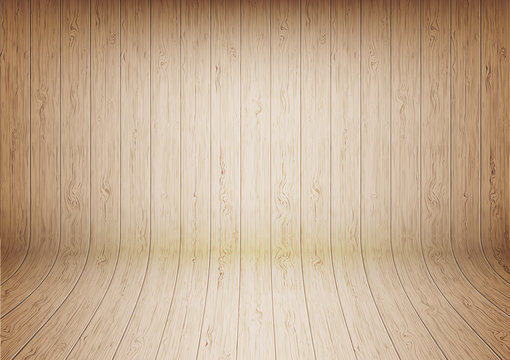 Curve wood wall texture background
