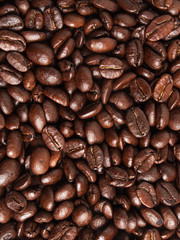 Coffee beans background