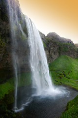 Seljandsfoss waterfall, Iceland
