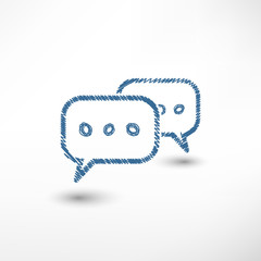 Chat Sketch Icon