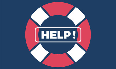 Vector flat sea design background