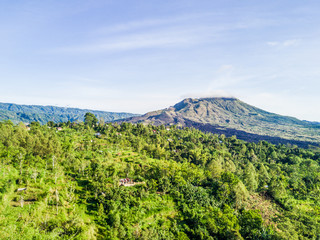 Fototapeta na wymiar Batur volcano - Bali, indonesia