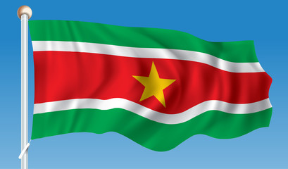 Flag of Suriname