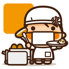 がっこうKids 給食当番女子