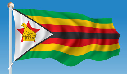 Flag of Zimbabwe