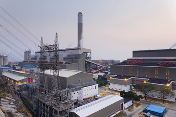 Glow light of petrochemical industry