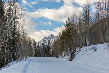 Trail to Winter Mountains