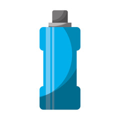 bottle water gym isolated icon vector illustration design