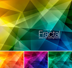 Fractal abstract background