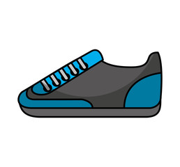 shoe sport isolated icon vector illustration design