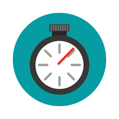 chronometer watch isolated icon vector illustration design