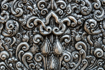 Thai pattern Silver craft