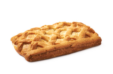 Sweet pastry bun isolated