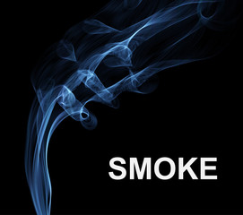 Vector abstract smoke background. Vector illustration.