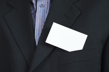 Business woman text concept