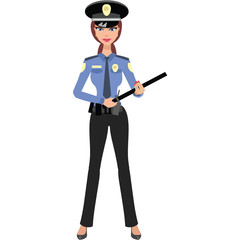 woman police officer, police officer