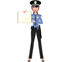 woman police officer, police officer