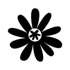 Obraz premium cute flower nature icon vector illustration design