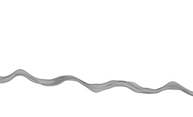 3d illustration Abstract wave background