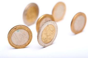 euro coins