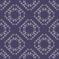 Seamless vintage background, retro style pattern. Vector illustration