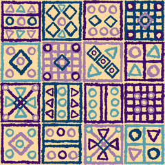 Abstract seamless pattern. This pattern can be used for wallpaper, pattern fills, web page background, surface textures. Vector illustration