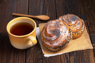 Tea and buns