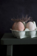 Jajka z piórkiem © alicjakoll