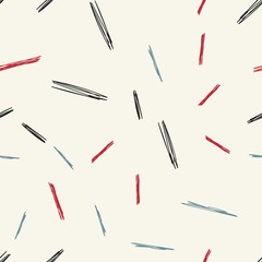 Abstract hand drawn pattern