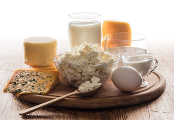 still life of dairy products