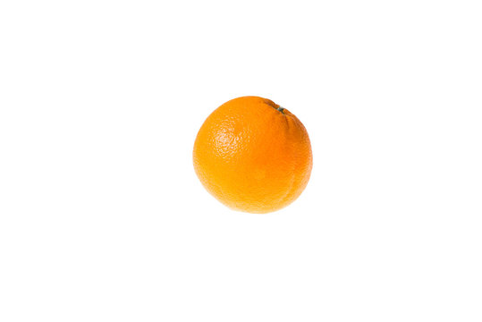 Fresh juicy tangerines in bright white - vitamin diet.