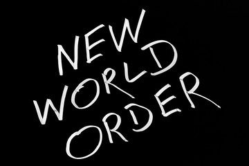 Fototapeta na wymiar New world order