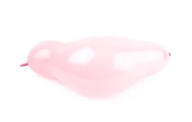 Shaped balloon isolated