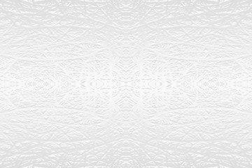 White textured rough wry carved lines on surface symmetric background