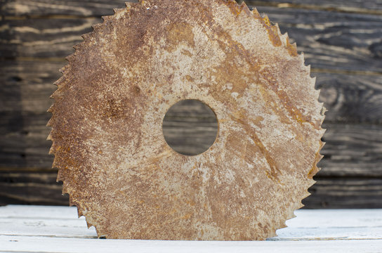 Rusty circular saw