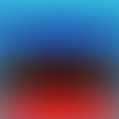 Red and blue blurred background