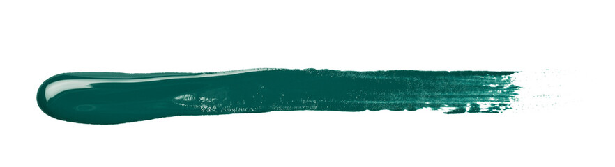 Fototapeta premium Line stroke of paint isolated