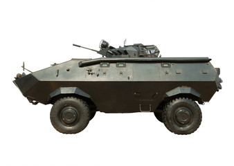 Fototapeta premium Military Tank isolated