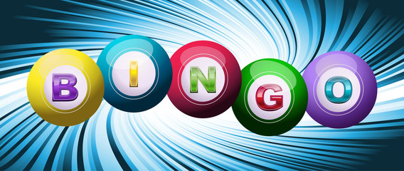 Casino bingo background