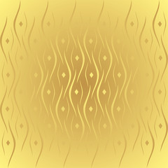 gold abstract geometric banner
